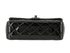Mini Rectangular Classic Single Flap, &pound;3,600, Handbags, Black, Patent Leather, Top view